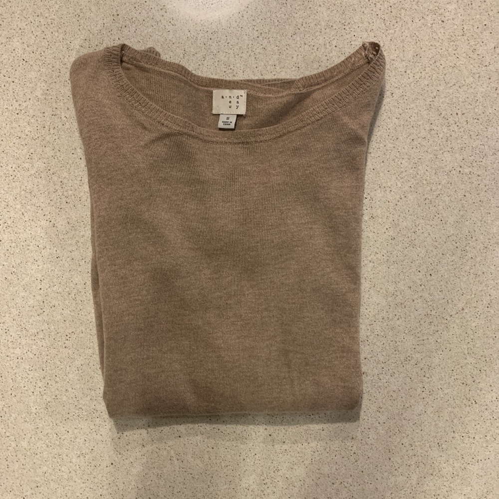 Tan Sweater